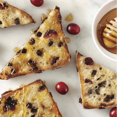 Cranberry + Chocolate Ciabatta